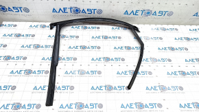 Glass seal with molding rear right Audi A3 8V 15-20 4d, 5d black