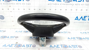 Bare steering wheel Audi A3 8V 15-20 leather, black, without petals, scratch