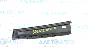 Door trim side rear left Audi A3 8V 15-20 4d, 5d front, black gloss, scratches, torn seal