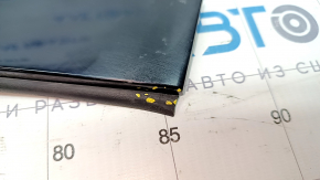 Door trim side rear right Audi A3 8V 15-20 4d, 5d front, black gloss, scratches, torn seal, broken fastening