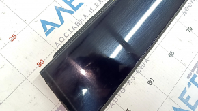 Door trim side rear right Audi A3 8V 15-20 4d, 5d front, black gloss, scratches, torn seal, broken fastening