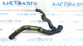 Upper cooling pipe Audi A3 8V 15-17 1.8T, 2.0T without quick release