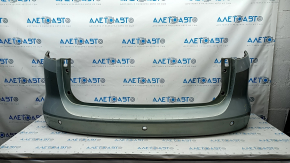 Rear bumper bare Ford C-max MK2 13-18 for parking sensors, blue, pressed, scratches, broken mount