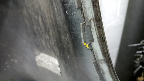 Rear bumper bare Ford C-max MK2 13-18 for parking sensors, blue, pressed, scratches, broken mount