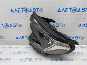 Headlight front left complete GMC Terrain 18-21 xenon with brackets, sand