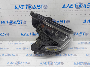 Headlight front left complete GMC Terrain 18-21 xenon with brackets, sand
