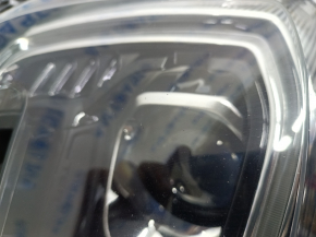 Front right headlight complete GMC Terrain 18-21 xenon with brackets, sand