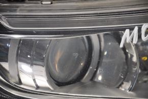 Headlight front right Mitsubishi Outlander 16-21 bare rest, sand