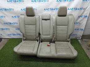 Rear row of seats 2nd row Ford C-max MK2 13-18 beige leather, dry cleanable, scratches