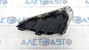 Left fog light plug GMC Terrain 18-21 with chrome molding, sand
