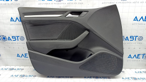 Door trim card front left Audi A3 8V 15-20 4d, 5d, black