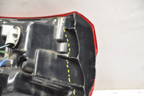 Light outer wing right Mitsubishi Outlander 16-21 usa rest, broken edge
