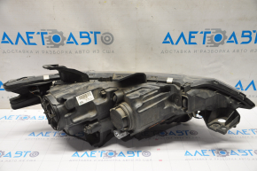Headlight front left Mitsubishi Outlander 16-21 bare rest, sand, broken mount