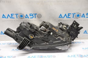 Headlight front left Mitsubishi Outlander 16-21 bare rest, sand, broken mount