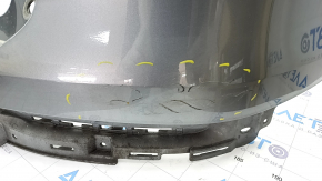 Bare rear bumper GMC Terrain 18- graphite G9K, scratches, cracked, broken mount
