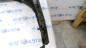 Bare rear bumper GMC Terrain 18- graphite G9K, scratches, cracked, broken mount