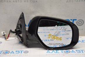 Side mirror right Mitsubishi Outlander 16-21 rest 7 pins, turn signal, silver