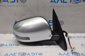 Side mirror right Mitsubishi Outlander 16-21 rest 7 pins, turn signal, silver