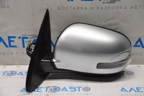 Side mirror left Mitsubishi Outlander 16-21 rest 7 pins, turn signal, silver