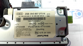Monitor, display, navigation Audi A3 8V 15-16 MMI display defect