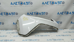 Bumper front bare right fang Jeep Cherokee KL 14-18 Trailhawk, white