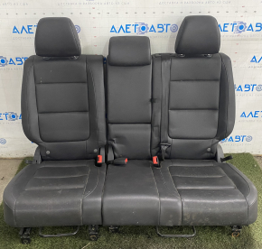 Rear row of seats 2 row VW Tiguan 09-17 leather black