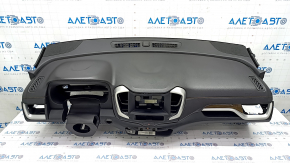 Dashboard front panel with AIRBAG GMC Terrain 18- black, scratches