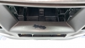 Dashboard front panel with AIRBAG GMC Terrain 18- black, scratches