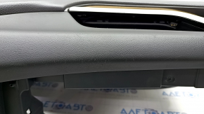 Dashboard front panel with AIRBAG GMC Terrain 18- black, scratches