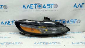 Turn signal DRL right Jeep Cherokee KL 14-18 with block, sand