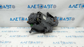 Headlight front left Jeep Cherokee KL 14-18 prerest, halogen, black, micro-cracks, sand