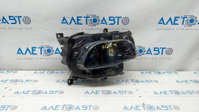 Headlight front right Jeep Cherokee KL 14-18 prerest, halogen, black, sand