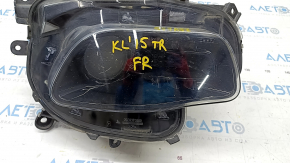 Headlight front right Jeep Cherokee KL 14-18 prerest, halogen, black, sand