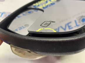 Side mirror left Ford Focus mk3 15-18 rest 7 pins, turn signal, heated, blue, sand, scratches