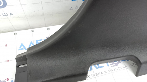 Center pillar trim lower right GMC Terrain 18 - black, scratches, broken mount