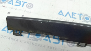 Lower front bumper trim upper Jeep Cherokee KL 14-18 Trailhawk, graphite, broken crepe, crack, pressed, scratches