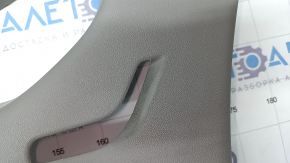 Rear pillar trim right GMC Terrain 18- gray, worn, scratches