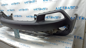 Bare front bumper Jeep Cherokee KL 14-18 without parking sensors, Trailhawk, structure, pressed, scratches, fractures