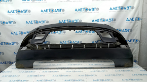 Bare front bumper Jeep Cherokee KL 14-18 without parking sensors, Trailhawk, structure, pressed, scratches, fractures
