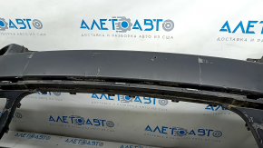Bare front bumper Jeep Cherokee KL 14-18 without parking sensors, Trailhawk, structure, pressed, scratches, fractures