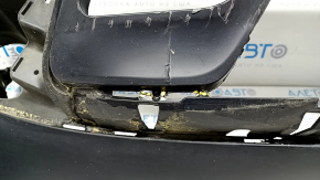 Bare front bumper Jeep Cherokee KL 14-18 without parking sensors, Trailhawk, structure, pressed, scratches, fractures