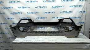 Bare front bumper Jeep Cherokee KL 14-18 without parking sensors, Trailhawk, structure, pressed, scratches, fractures