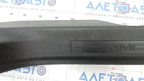 Door sill trim front left GMC Terrain 18- black, scratches