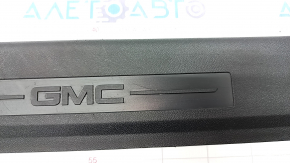 Door sill trim front left GMC Terrain 18- black, scratches
