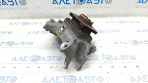 Trunnion with hub rear left Audi Q5 80A 18-24 rusty hub