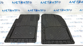 Set of floor mats for GMC Terrain 18- rubber black