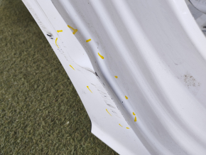 Quarter wing rear right Audi A3 8V 15-20 4d white, dented, pokes, painted 0.1-0.2mm