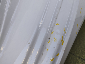 Quarter wing rear left Audi A3 8V 15-20 4d white, dented, pokes, painted 0.1-0.2mm