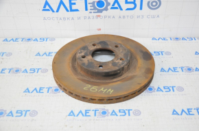 Front left brake disc Nissan Altima 19-24 295/26mm rusty