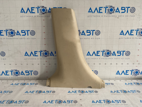 Center pillar trim lower left Lexus ES300h ES350 13-18 beige, scratches
